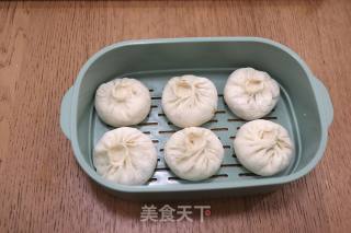 牛肉辣椒包子&西红柿蛋花汤早餐的做法步骤：11