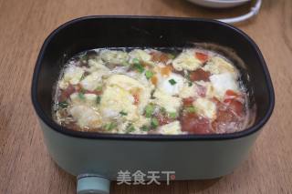 牛肉辣椒包子&西红柿蛋花汤早餐的做法步骤：18