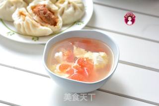 牛肉辣椒包子&西红柿蛋花汤早餐的做法步骤：19