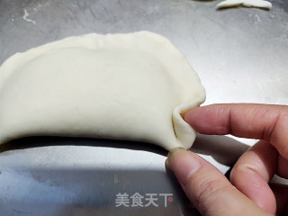 烫面韭菜盒子的做法步骤：9