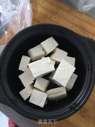 蟹煲豆腐的做法步骤：1