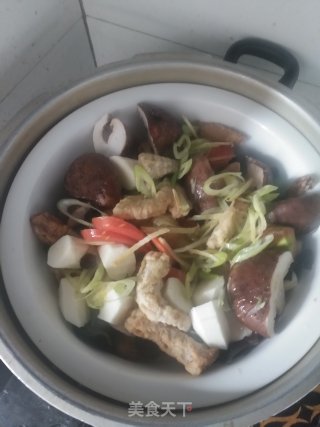 香菇山药蒸小酥肉的做法步骤：8