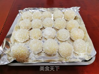爆浆芝士土豆球的做法步骤：8