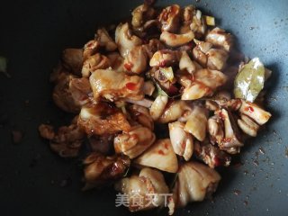 笋干炖鸡块的做法步骤：14