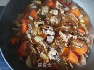 笋干炖鸡块的做法步骤：24