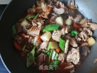 笋干炖鸡块的做法步骤：26