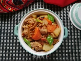 笋干炖鸡块的做法步骤：27