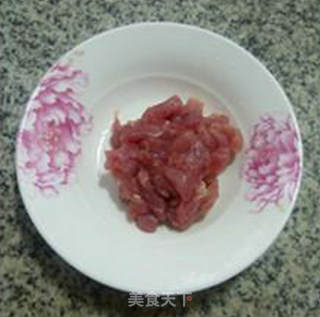 雪菜瘦肉丝大米粥的做法步骤：3