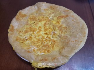 鸡蛋饼的做法步骤：10