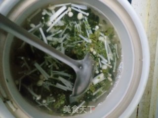 金针菇蛋汤的做法步骤：5