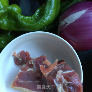 小炒宣威火腿的做法步骤：1