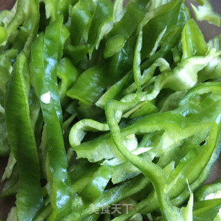 小炒宣威火腿的做法步骤：4