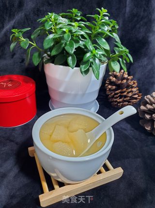 冰糖炖雪梨的做法步骤：7