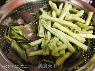 家常烧扁豆的做法步骤：2