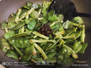 家常烧扁豆的做法步骤：7
