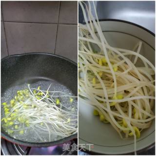 肉末芽菜炒粉丝的做法步骤：2