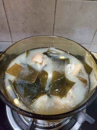 海带黄豆煲猪脚的做法步骤：8