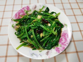辣炒油麦菜的做法步骤：6