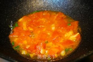 番茄炒有机菜花的做法步骤：5