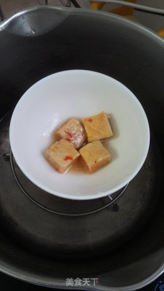 蒸腐乳的做法步骤：3