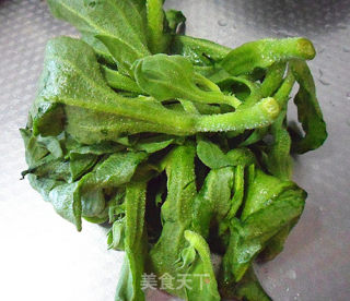 凉拌冰草的做法步骤：1