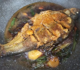 红烧扁鱼的做法步骤：7