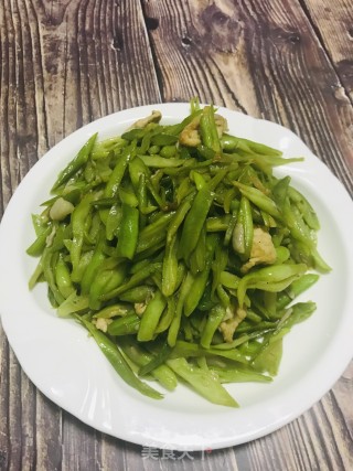 四季豆炒肉的做法步骤：7