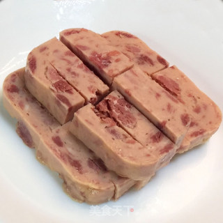 恒一午餐肉糖果的做法步骤：2
