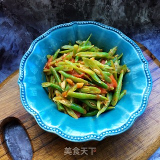 番茄炒豆王的做法步骤：10
