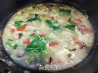 西红柿疙瘩汤的做法步骤：11