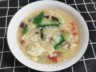 西红柿疙瘩汤的做法步骤：13