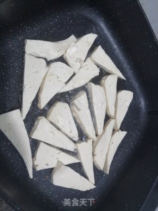 快手小炒-烧豆腐的做法步骤：1