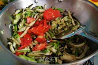 小炒杂蔬的做法步骤：6