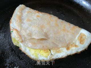 香葱鸡蛋手抓饼的做法步骤：5