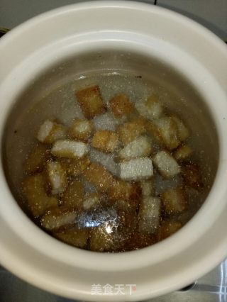 白菜炖豆腐的做法步骤：3