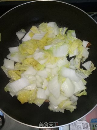 白菜炖豆腐的做法步骤：5