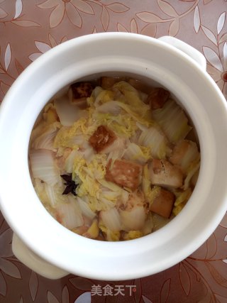 白菜炖豆腐的做法步骤：8