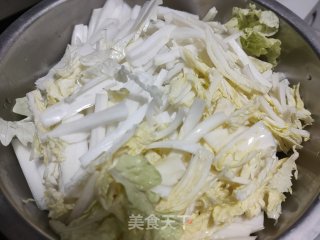 素炒白菜的做法步骤：2