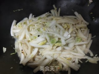 素炒白菜的做法步骤：7