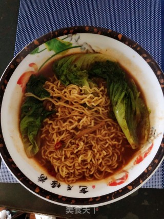 生菜拉面的做法步骤：6