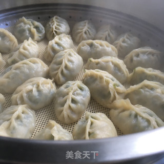 烫面素蒸饺的做法步骤：12