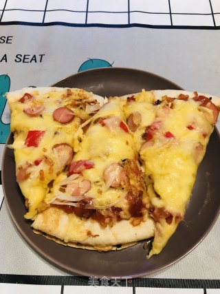 电饼铛版随心披萨的做法步骤：12