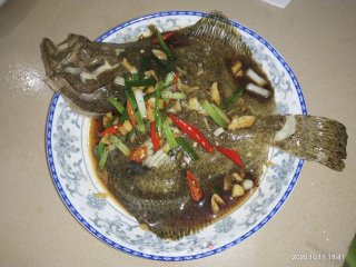 清蒸多宝鱼的做法步骤：9