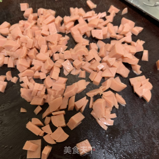 火腿紫菜鸡蛋饼的做法步骤：3