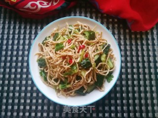 小米椒黄瓜拌豆腐丝的做法步骤：9