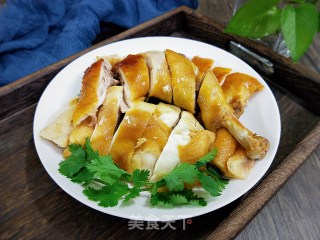 电饭锅盐焗鸡的做法步骤：10