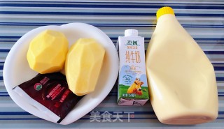 黑胡椒土豆泥的做法步骤：1