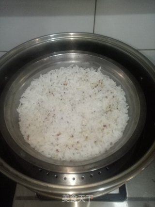 蔓越莓米饭夹心吐司的做法步骤：3