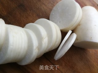 萝卜夹肉的做法步骤：2