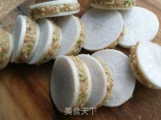 萝卜夹肉的做法步骤：3